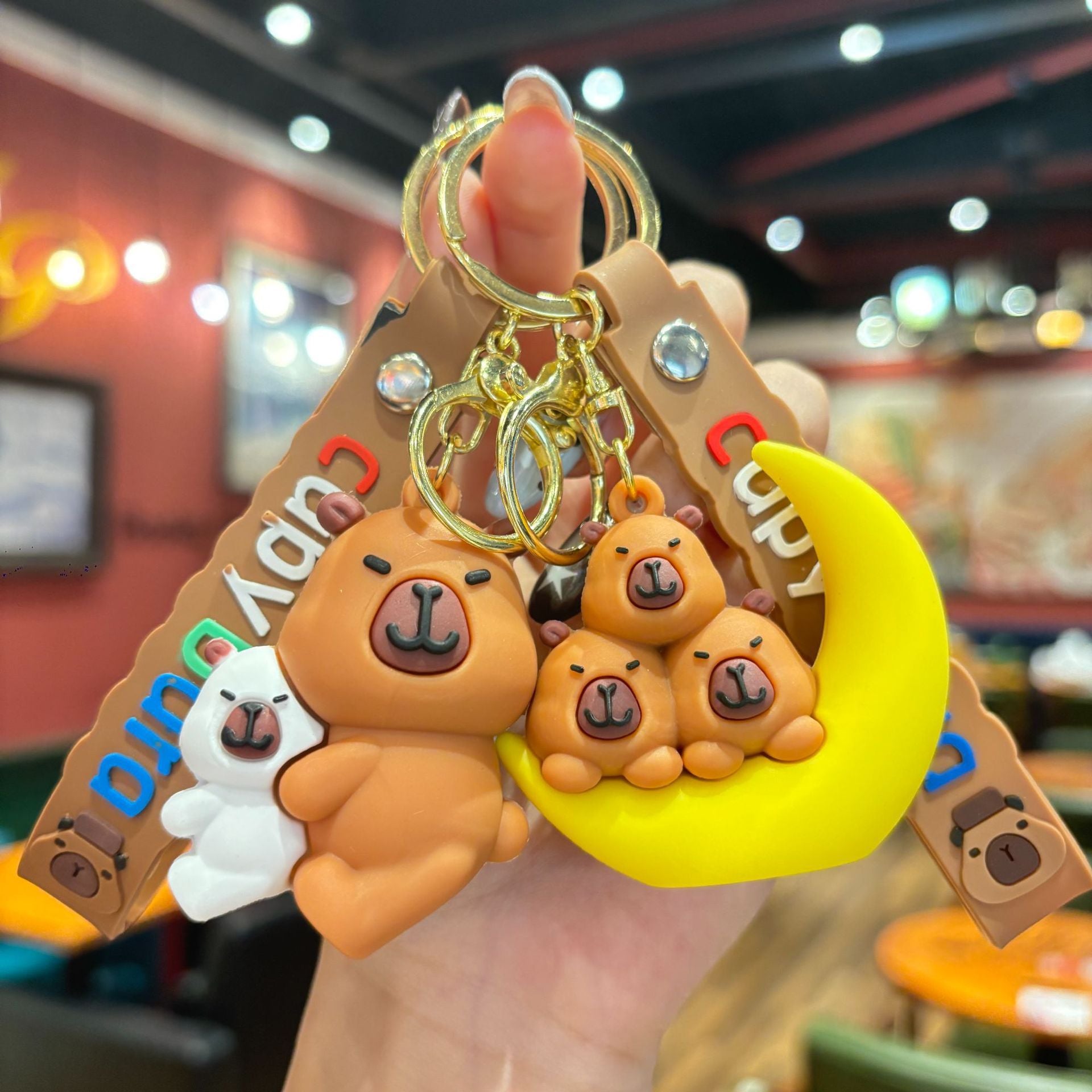 Wholesale  cute   doll pendant keychain