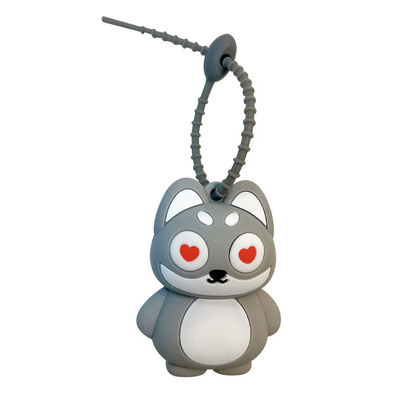 Wholesale decompression bunny squeeze keychain