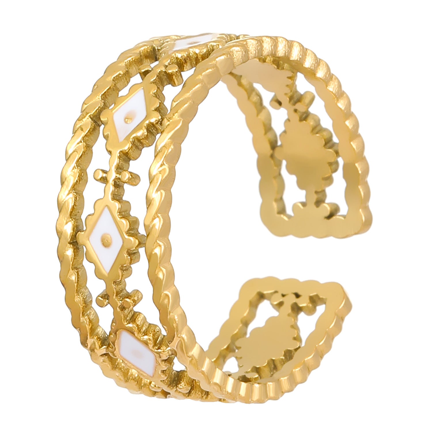 Wholesale  round  Stainless Steel  ring