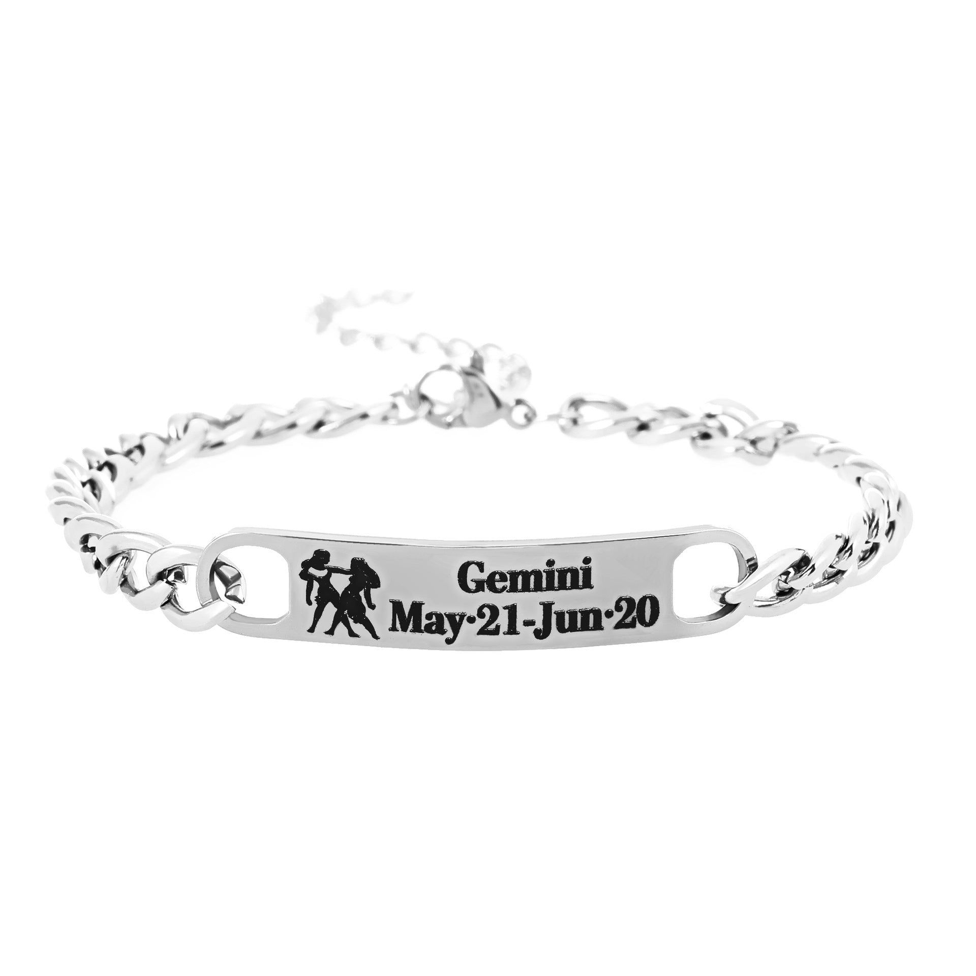 Wholesale Stainless steel mama bear mother's day bracelet