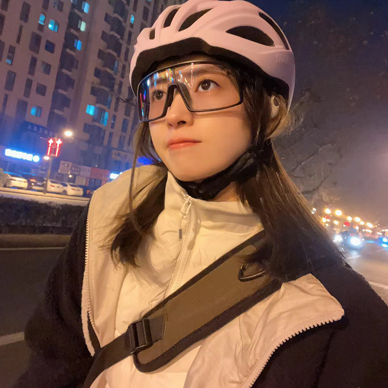 Wholesale Trendy Frameless Windproof Cycling Sunglasses UV400 Fashion Accessory Gift for Men