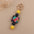 Wholesale Cartoon Silicone MAMA Beaded Keychain