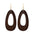 Wholesale Retro Geometric Wood Exaggerated Water Drop Hollow Bohemian Earrings
