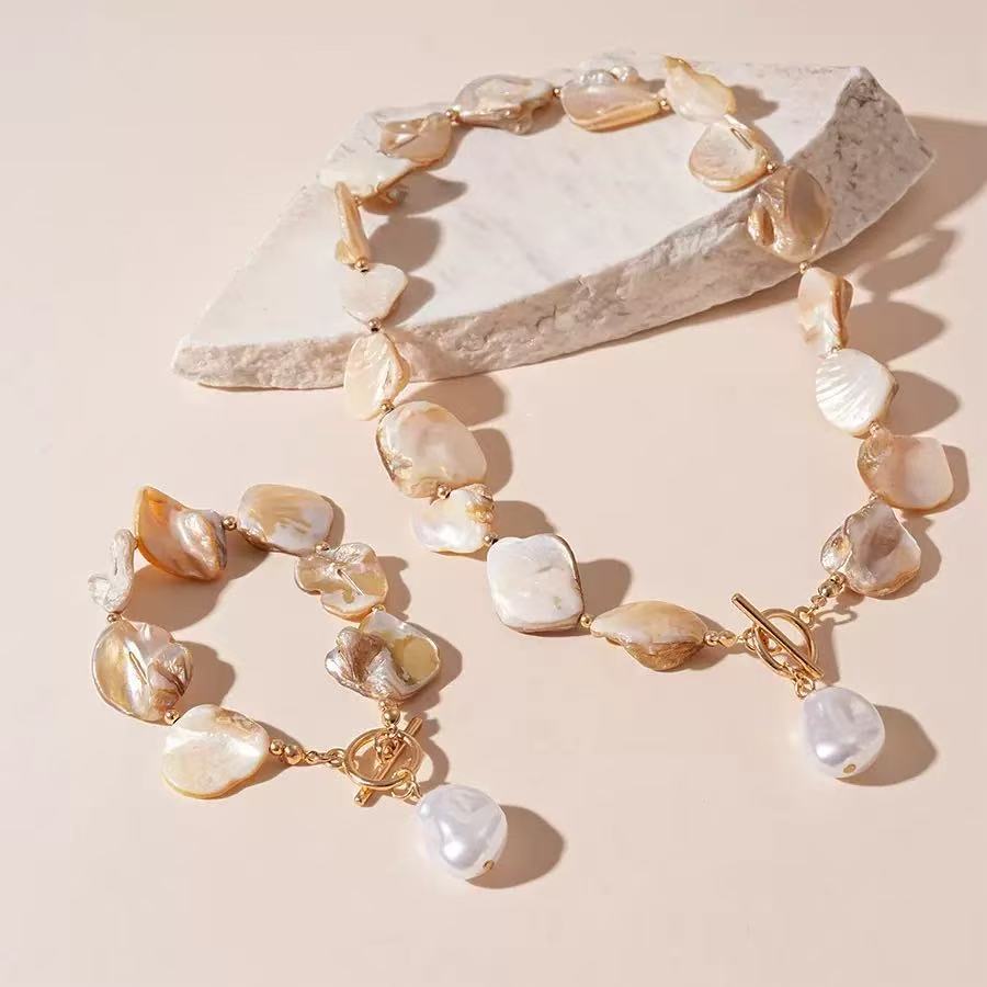 Wholesale Shell Starfish Necklace French Retro Beach Fashion Jewelry Accessory for Daily Wear