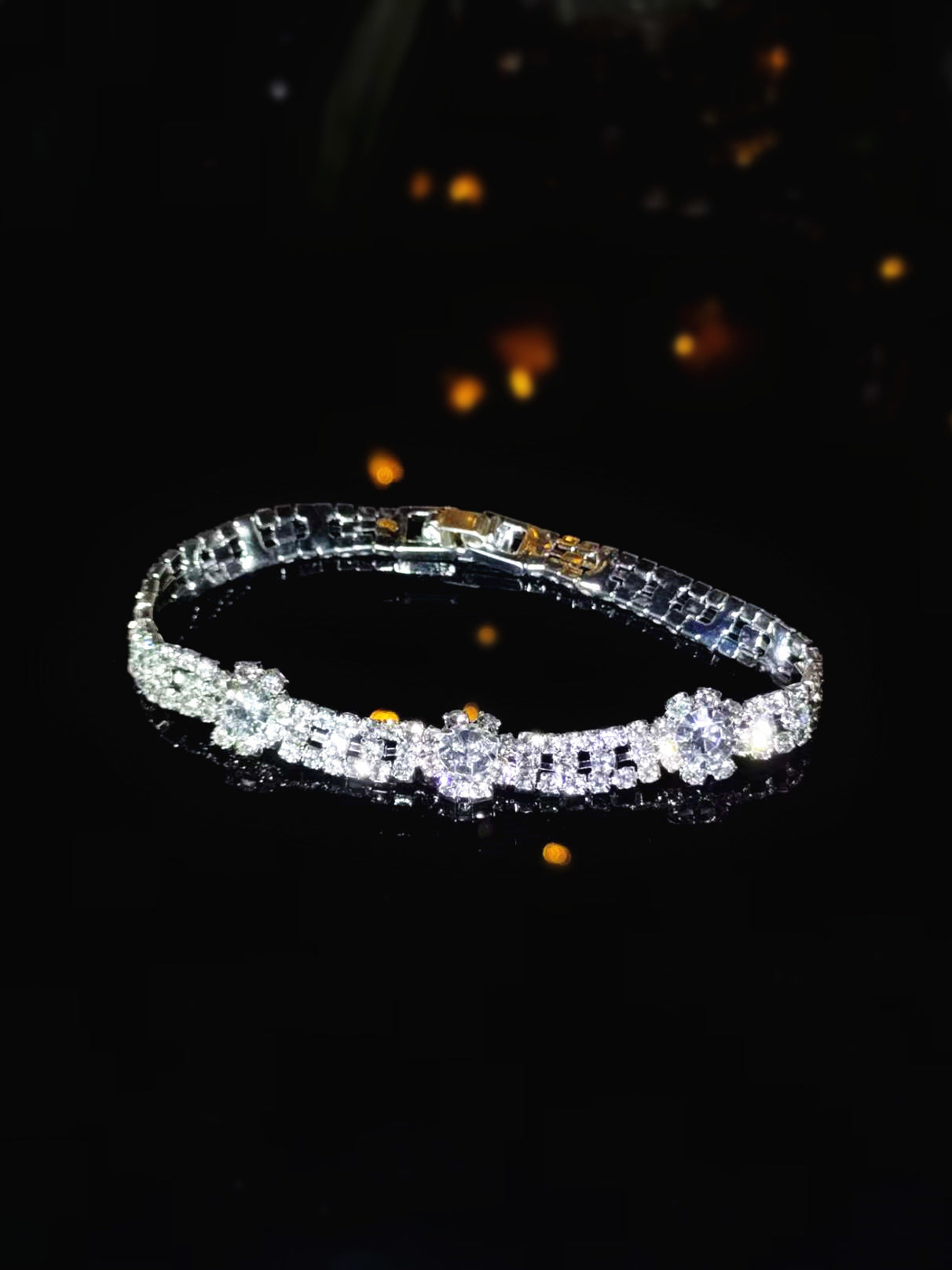 Wholesale  super flash full diamond bracelet