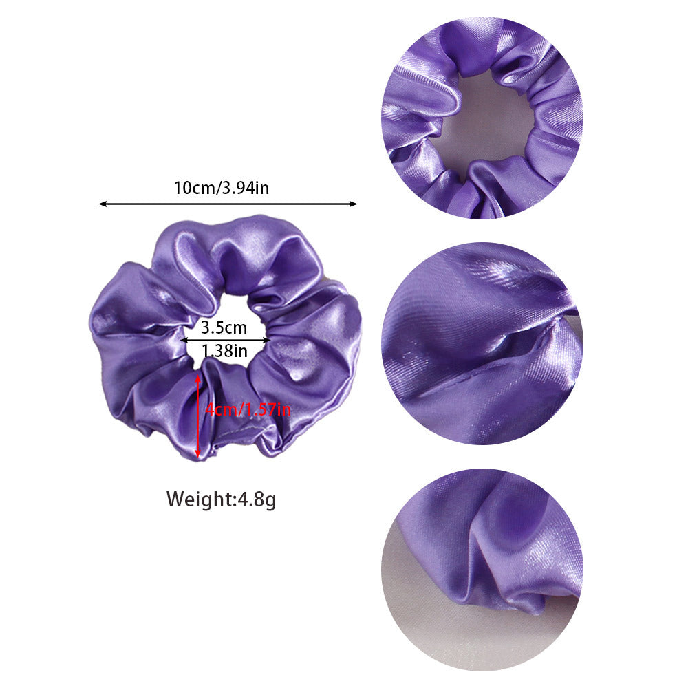 Wholesale  Fabric Purple Series Hair Ties