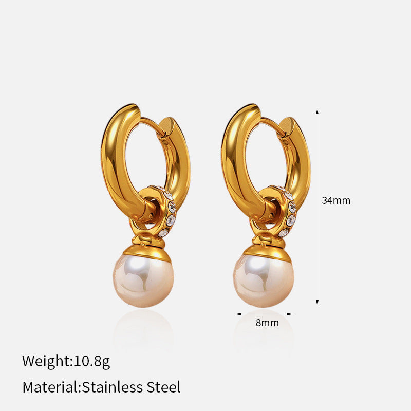 Wholesale  luxury multi-style stainless steel earrings