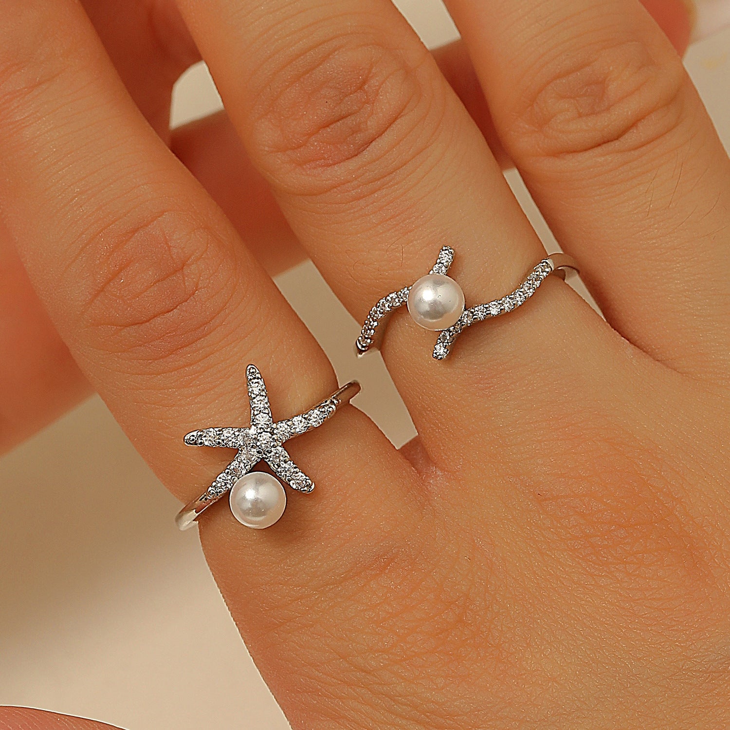 Wholesale Vintage Ring Turtle Sea Star Ring