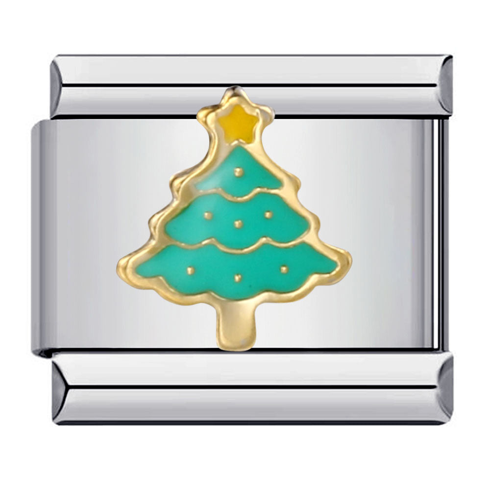 Wholesale Italian Charm Bracelet 9mm DIY Splicing Removable Christmas Party Stainless Steel Composable Bracelet