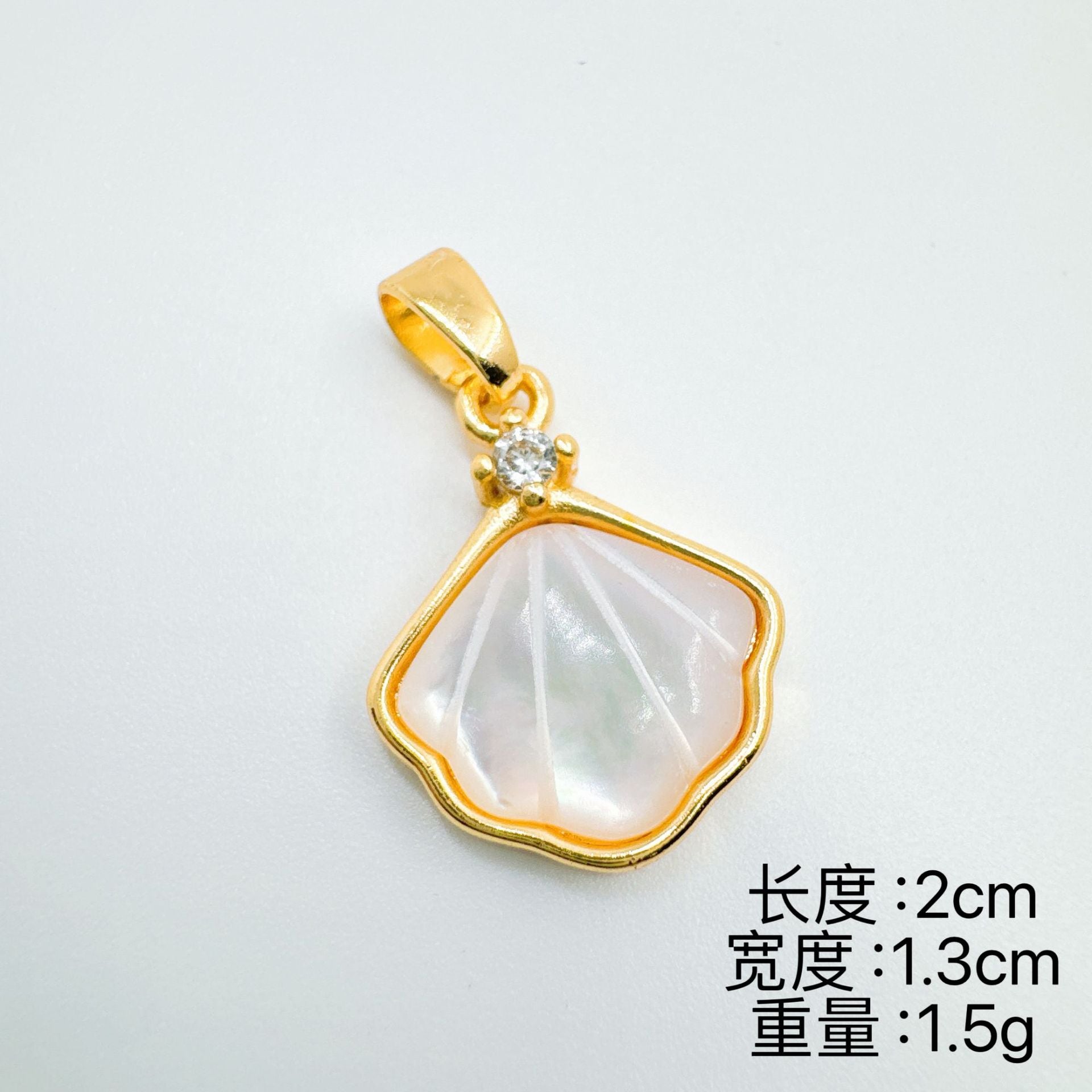Wholesale Japanese Korean Style Mother of Pearl Cat Pendant Necklace