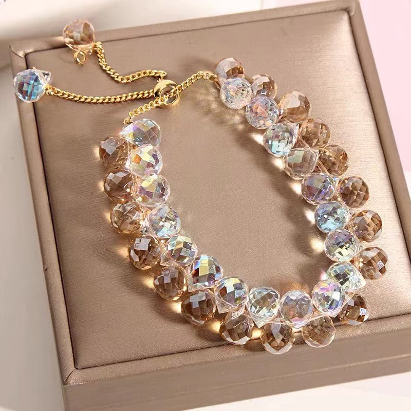 Wholesale Colorful crystal bracelet