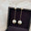 Wholesale Simple pearl earrings for women