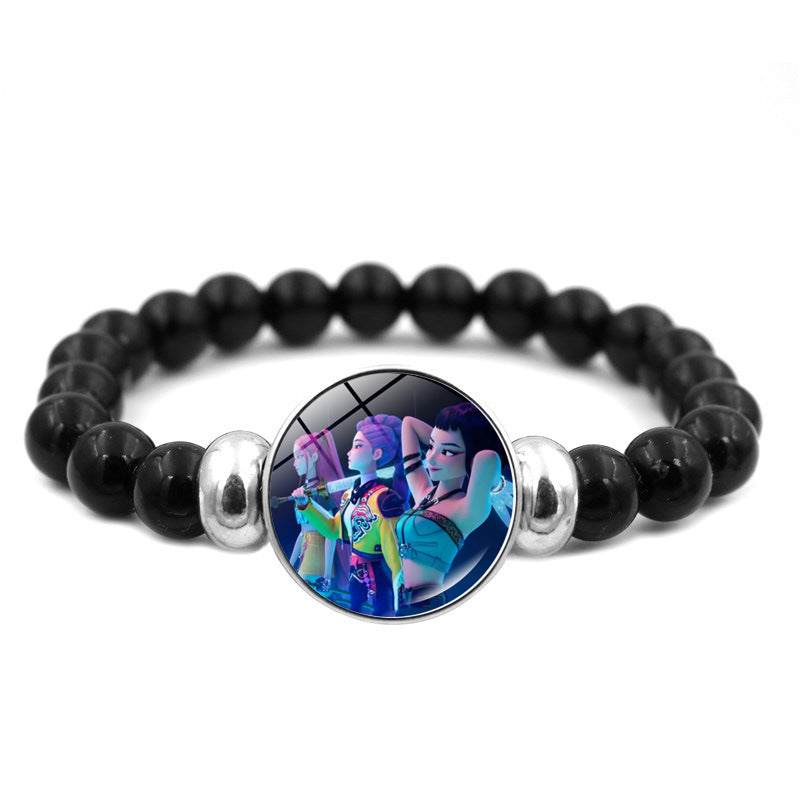 Wholesale Resin K-POP Beaded Bracelet ACCVIP