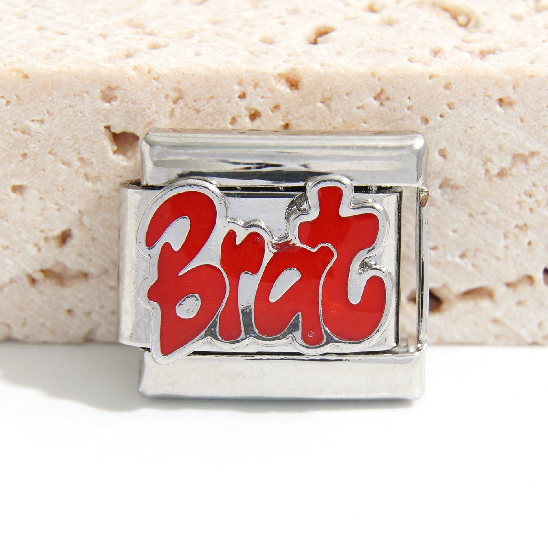 Wholesale Italian Charm Bracelet 9mm DIY Splicing Creative Pattern Stainless Steel Composable Bracelet