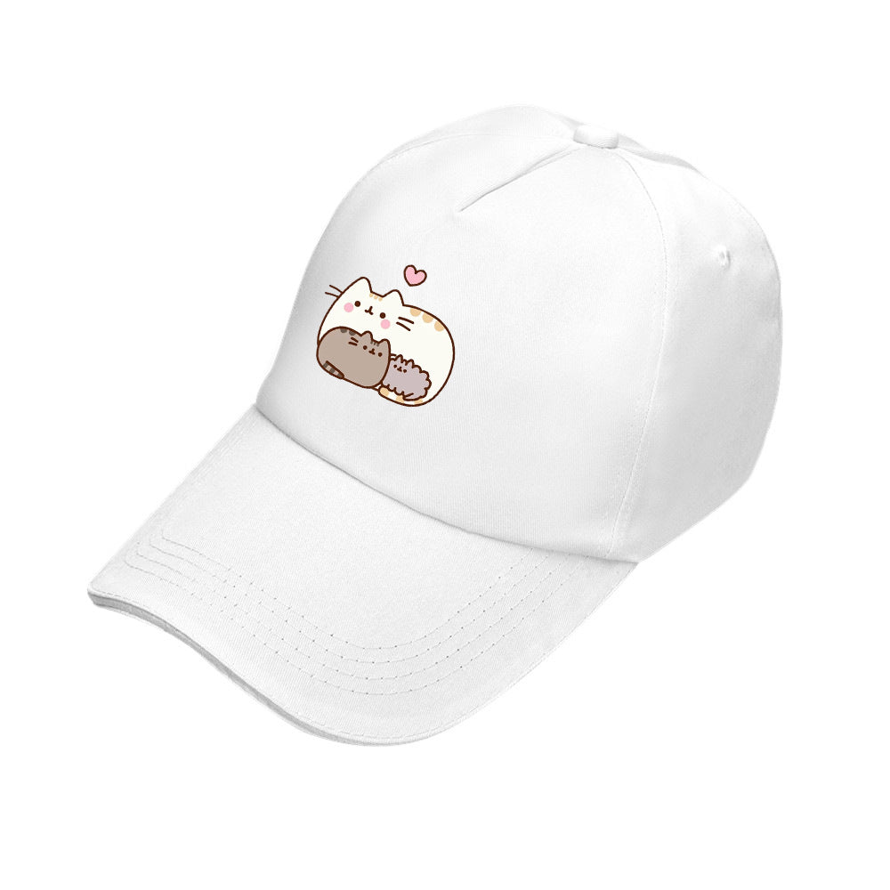 Wholesale three color peaked cap cute baseball cap