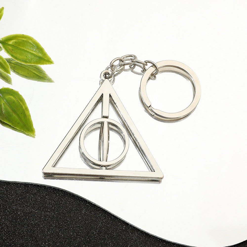 Triangular Keychain Wholesale Triangle creative keychain