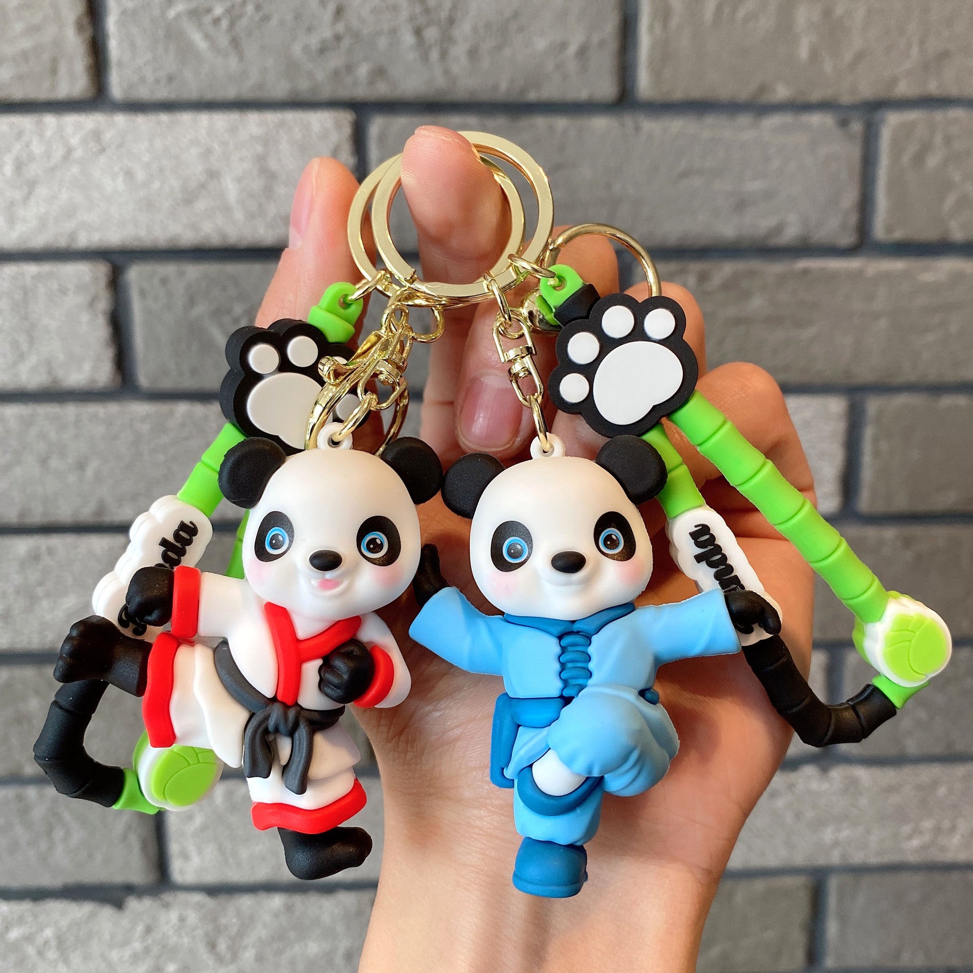 Wholesale Cartoon Cute Silicone Keychain ACC-KC-Lanb008