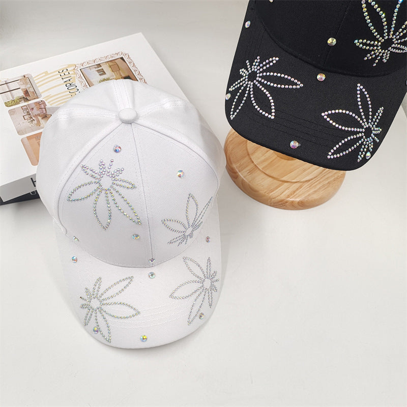 Wholesale Colored Diamond Peaked Baseball Cap ACC-HT-Daod003