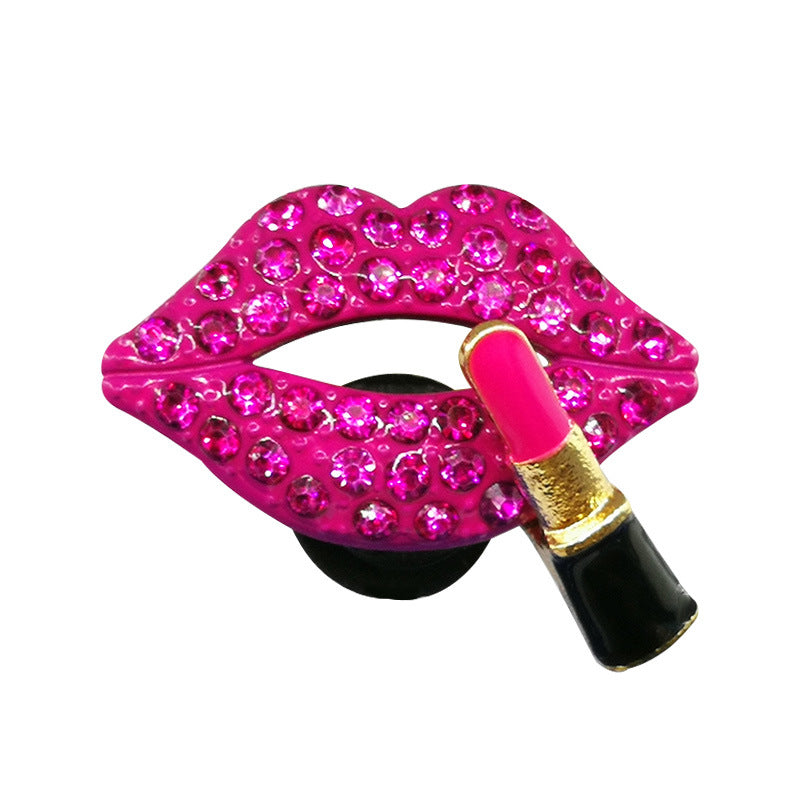 Wholesale  Metal Pink Alloy Shoes Accessories Shoes Charms