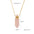 Wholesale Light Luxury Natural Stone Aroma Bottle Pendant Stainless Steel Necklace