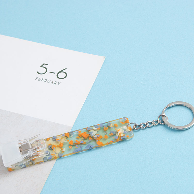 Wholesale ATM Contactless Card Reader Long Nail Card Reader Fur Ball Keychain ACC-KC-JinHao002