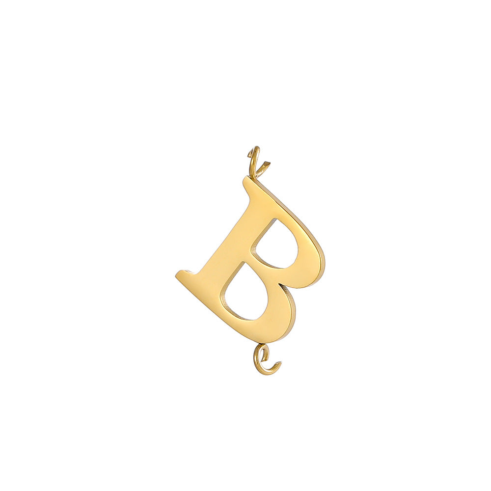 Wholesale Stainless Steel 26 Letter Pendant