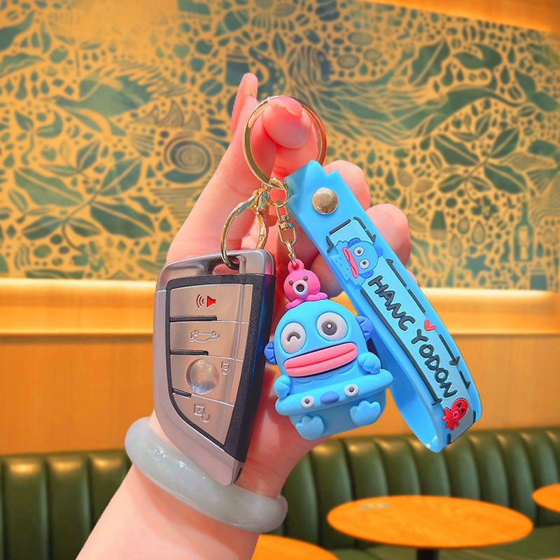 Wholesale Cartoon Fish Silicone Keychain Cute Keychain ACC-KC-JuCai007
