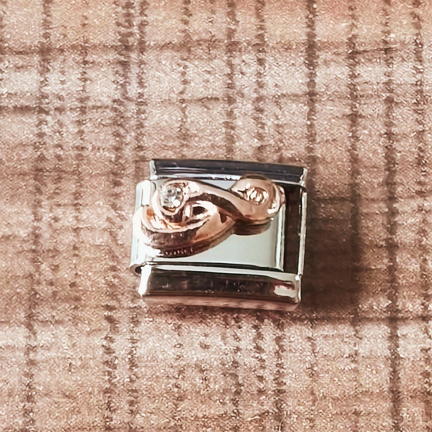 Wholesale Italian Charm Bracelet 9mm DIY Splicing Removable Stainless Steel Letter Composable Bracelet ACC-BT-XY067