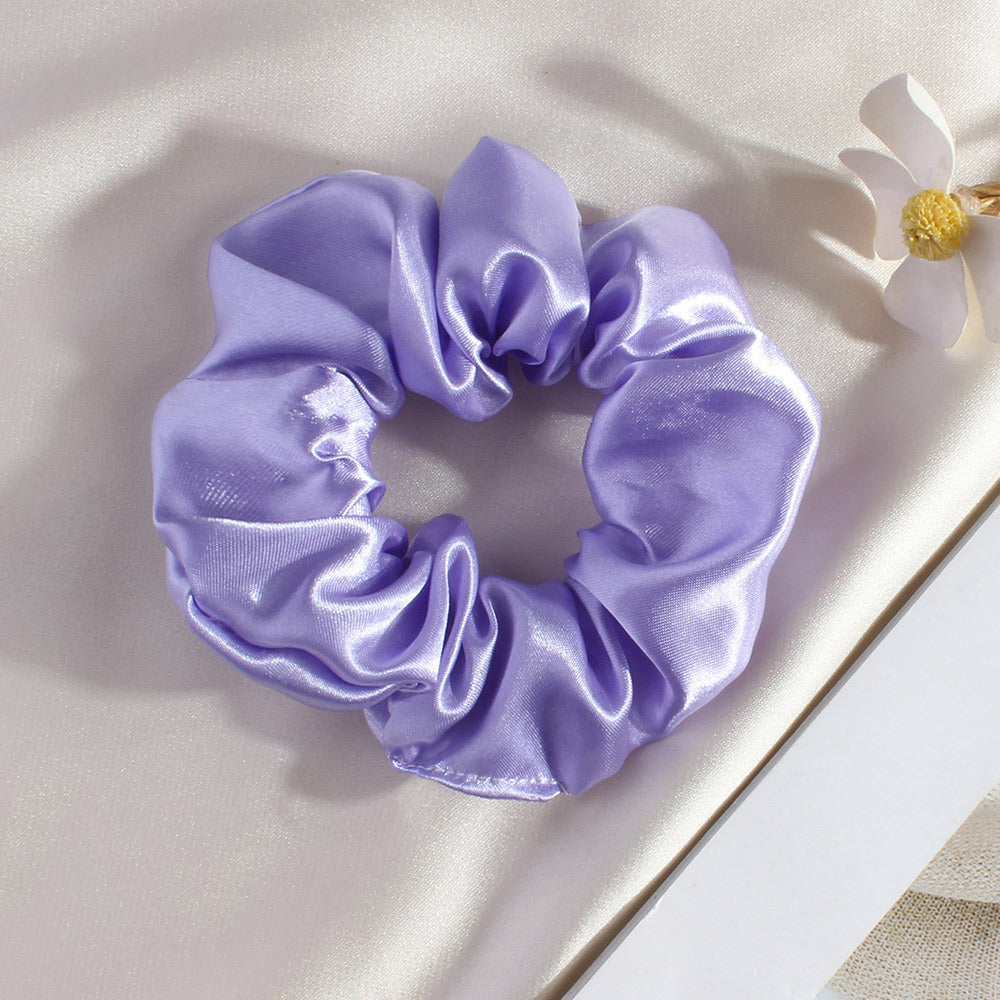 Wholesale  Fabric Purple Series Hair Ties