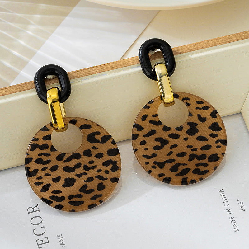 Boucles d'oreilles en gros acrylique en acrylique