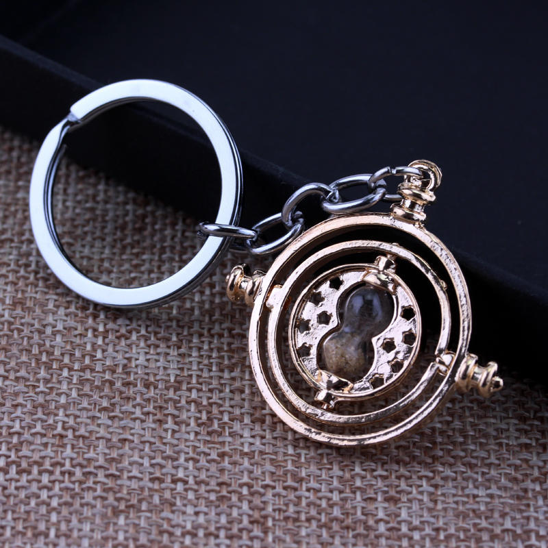 Wholesale  time hourglass keychain