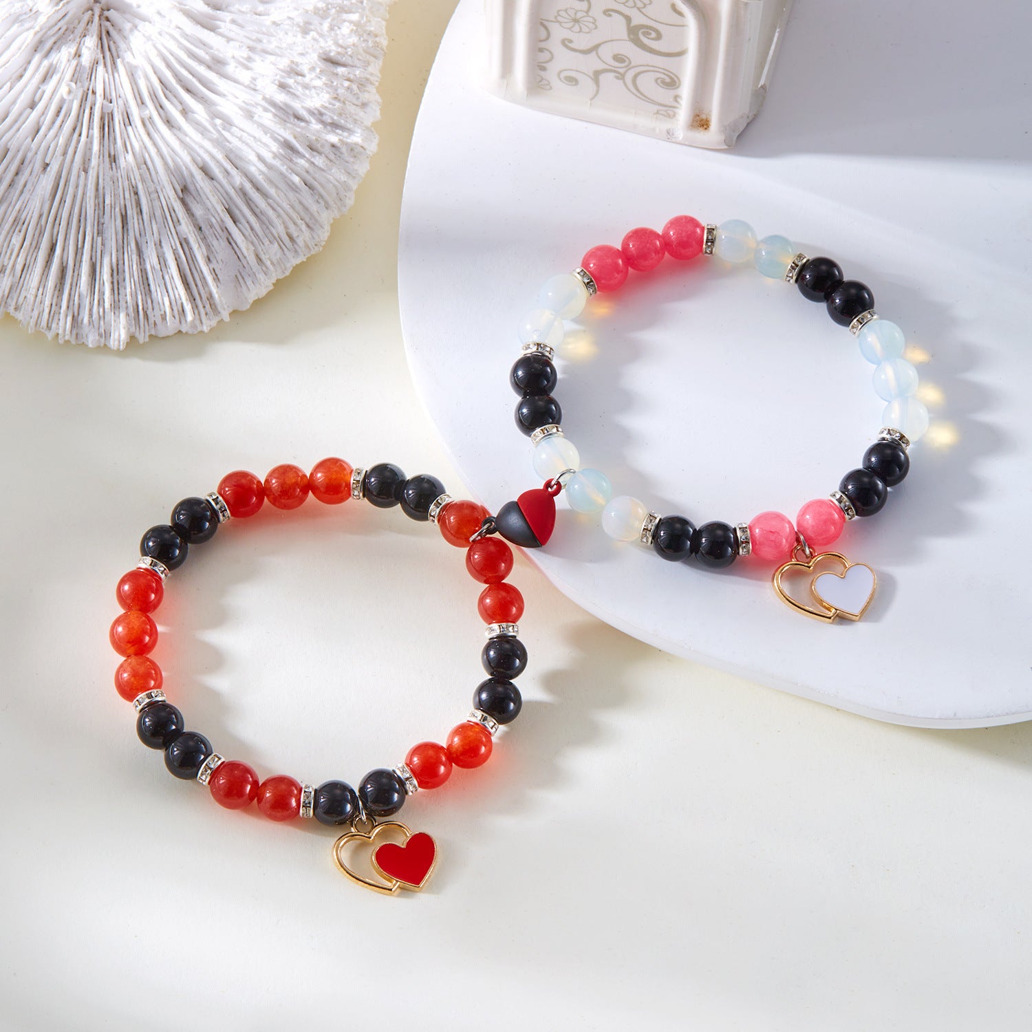 Wholesale  Versatile Valentine's Day Love Magnetic Couple Bracelet