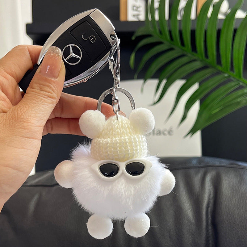 Wholesale Plush Briquettes Monster Keychains ACC-KC-Chengx003