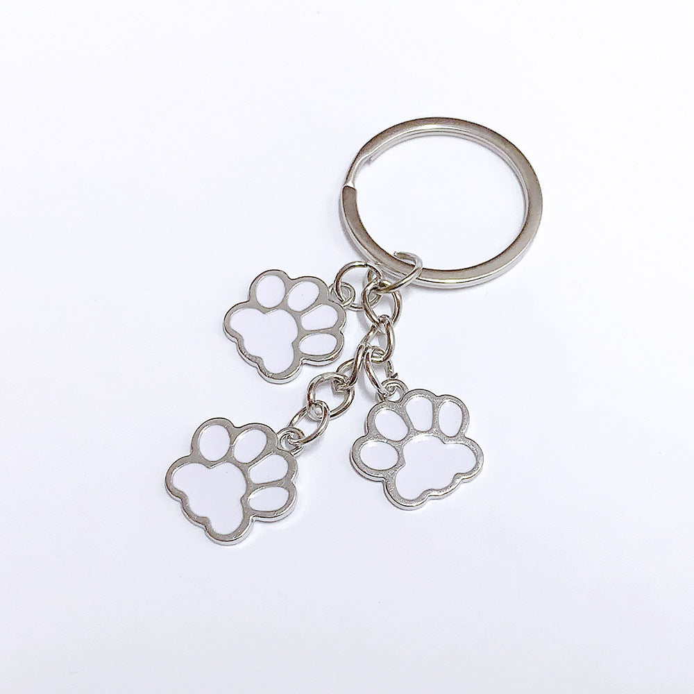 Wholesale Cartoon Cat Claw Alloy Keychain Cute Keychain ACC-KC-YuChan003