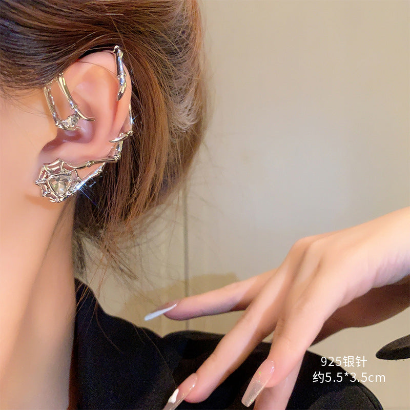 Wholesale Vintage Bow Pearl Earrings 925 Silver Needle ACC-ES-Miaosi002