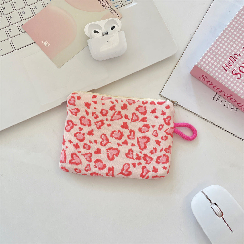 Wholesale Street Style Plaid Green Coin Purse Multipurpose Storage Pouch For Earphones Lipstick Trendy Fashion Accessory For Women Gift Resale