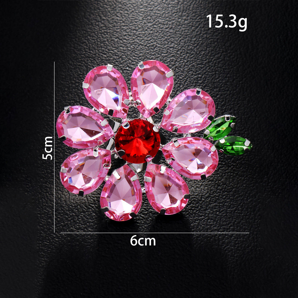 Wholesale  colorful flower ring