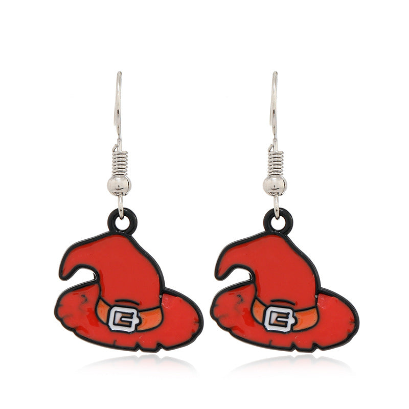 Wholesale   Creative Personalized Event Skull Alloy Earrings