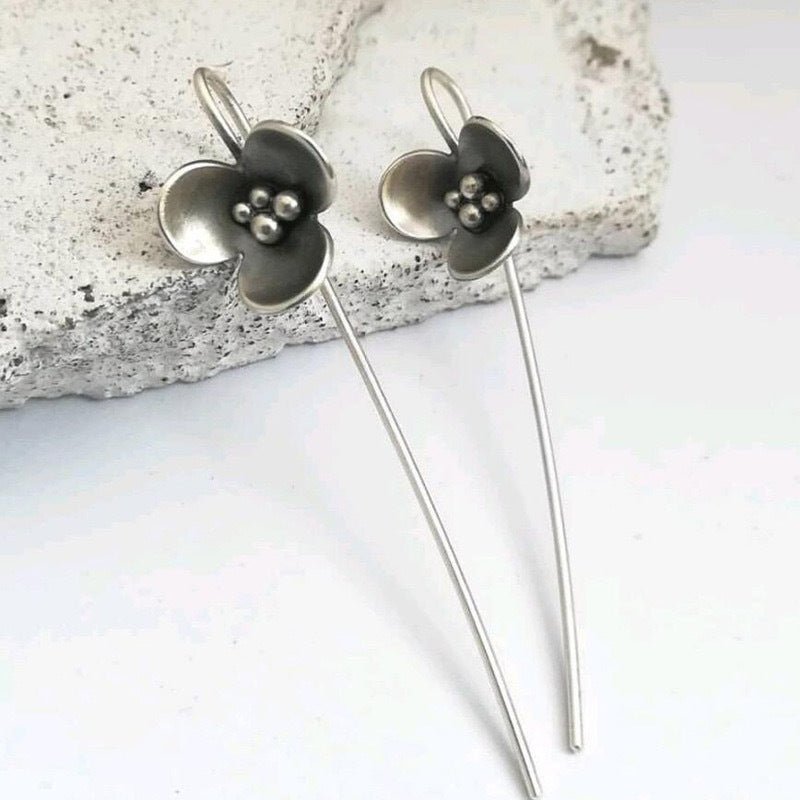 Wholesale  elegant ginkgo leaf fan ear hook earrings