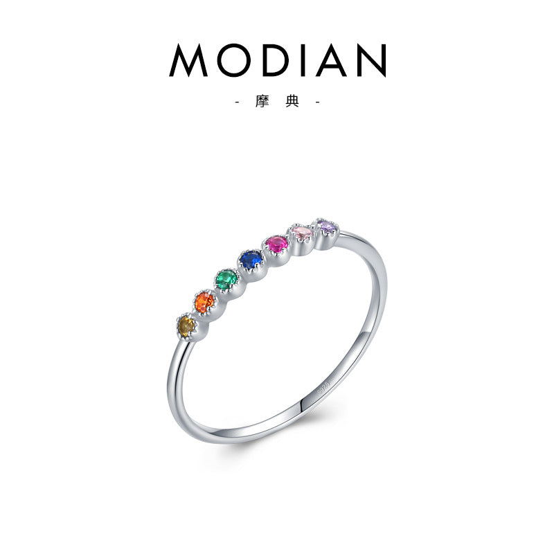 Wholesale 925 Sterling Silver Ring Set ACC-RS-MoDian001