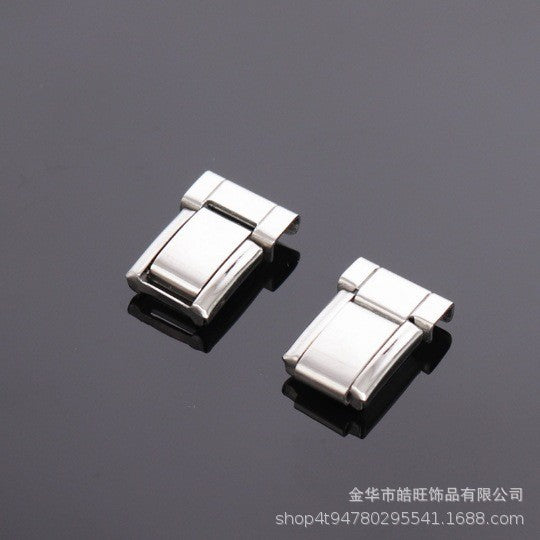 Wholesale Stainless Steel Modular Elastic Bracelet Square Train Card Printed Fashion Accessory