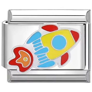 Wholesale Ocean Italian Charms
9mm Italian Charm Starter Bracelets DIY square Single Section Creative Stainless Steel Composable Bracelet