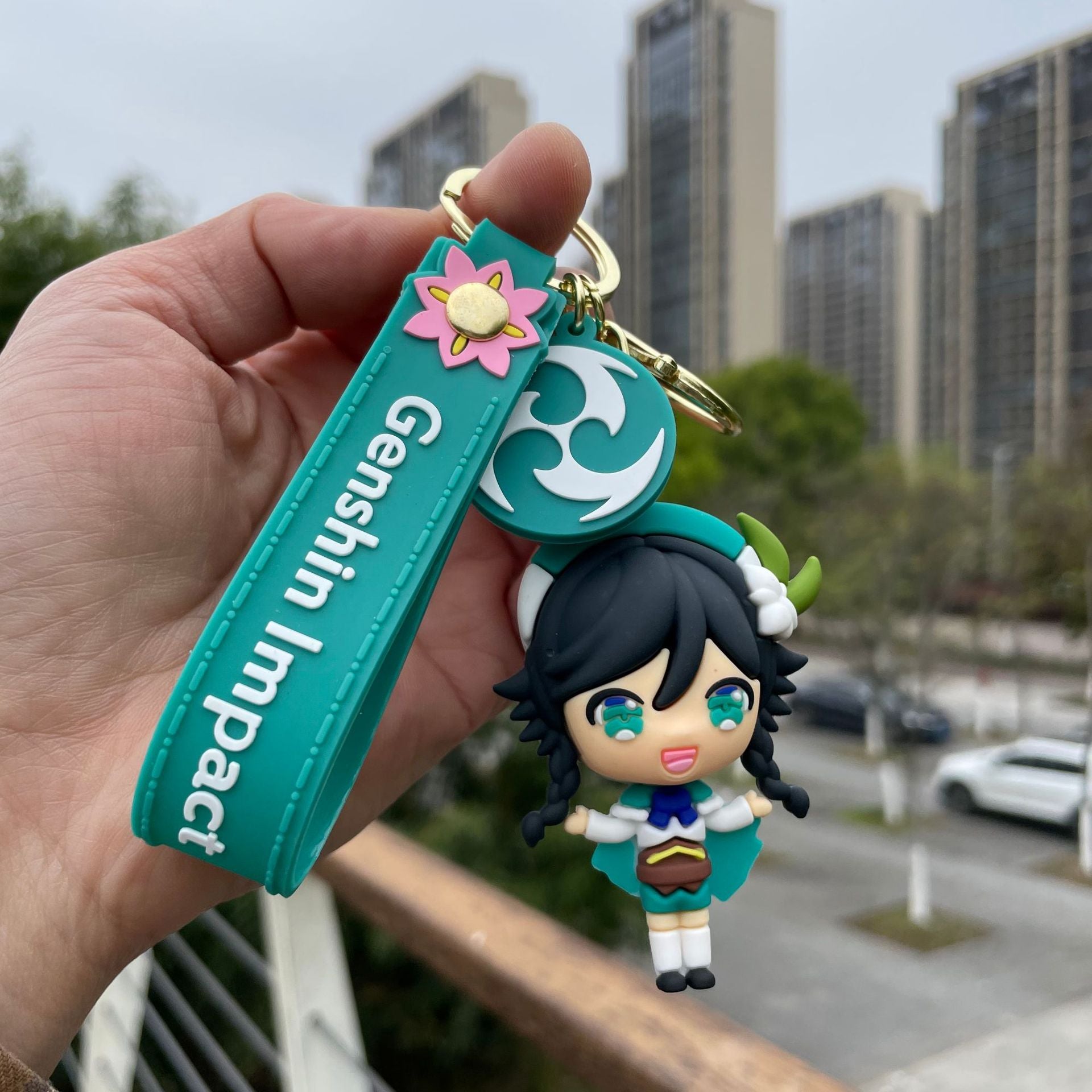 Wholesale Cartoon Cute Silicone Keychains ACC-KC-Yaop003