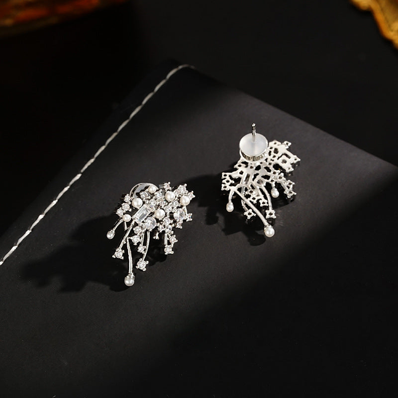 Wholesale Light Luxury Zircon Earrings