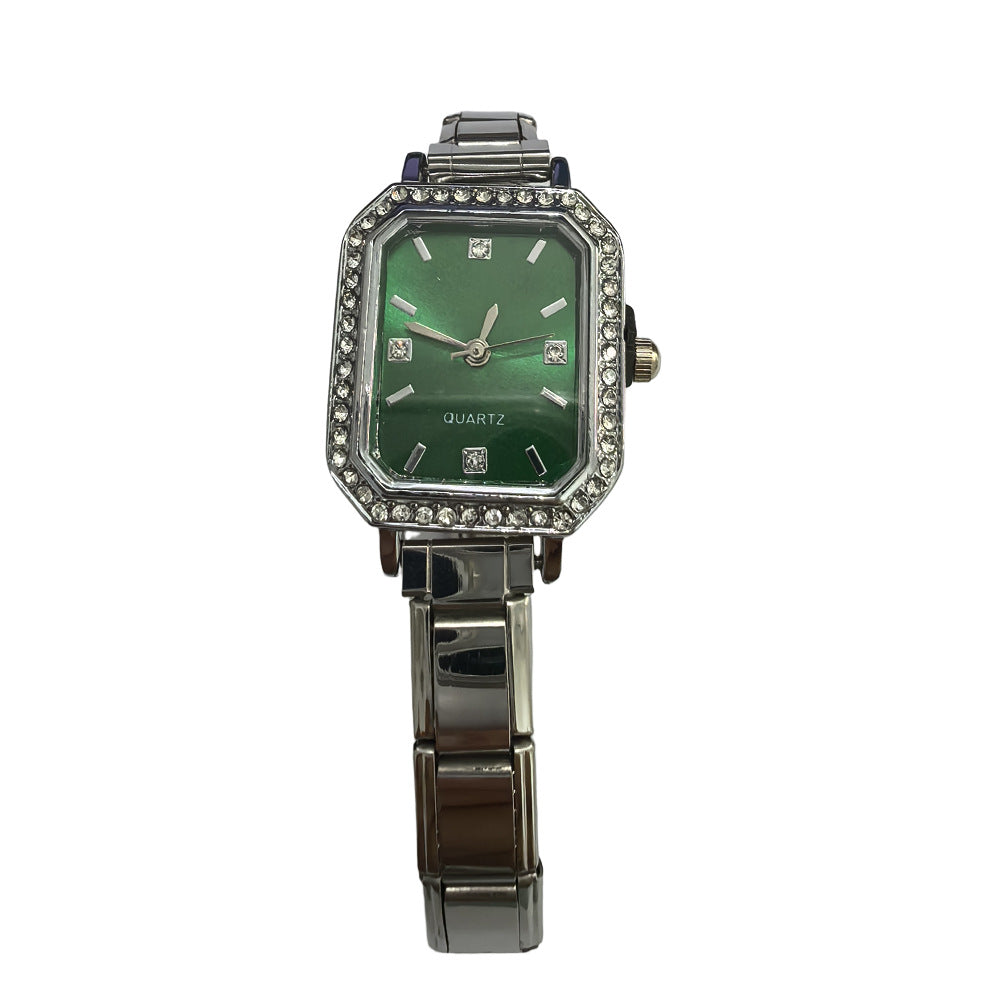 Wholesale Stylish Steel Strap Quartz Watch,  Minimalist Dial,  DIY Bracelet Fashion Accessory
