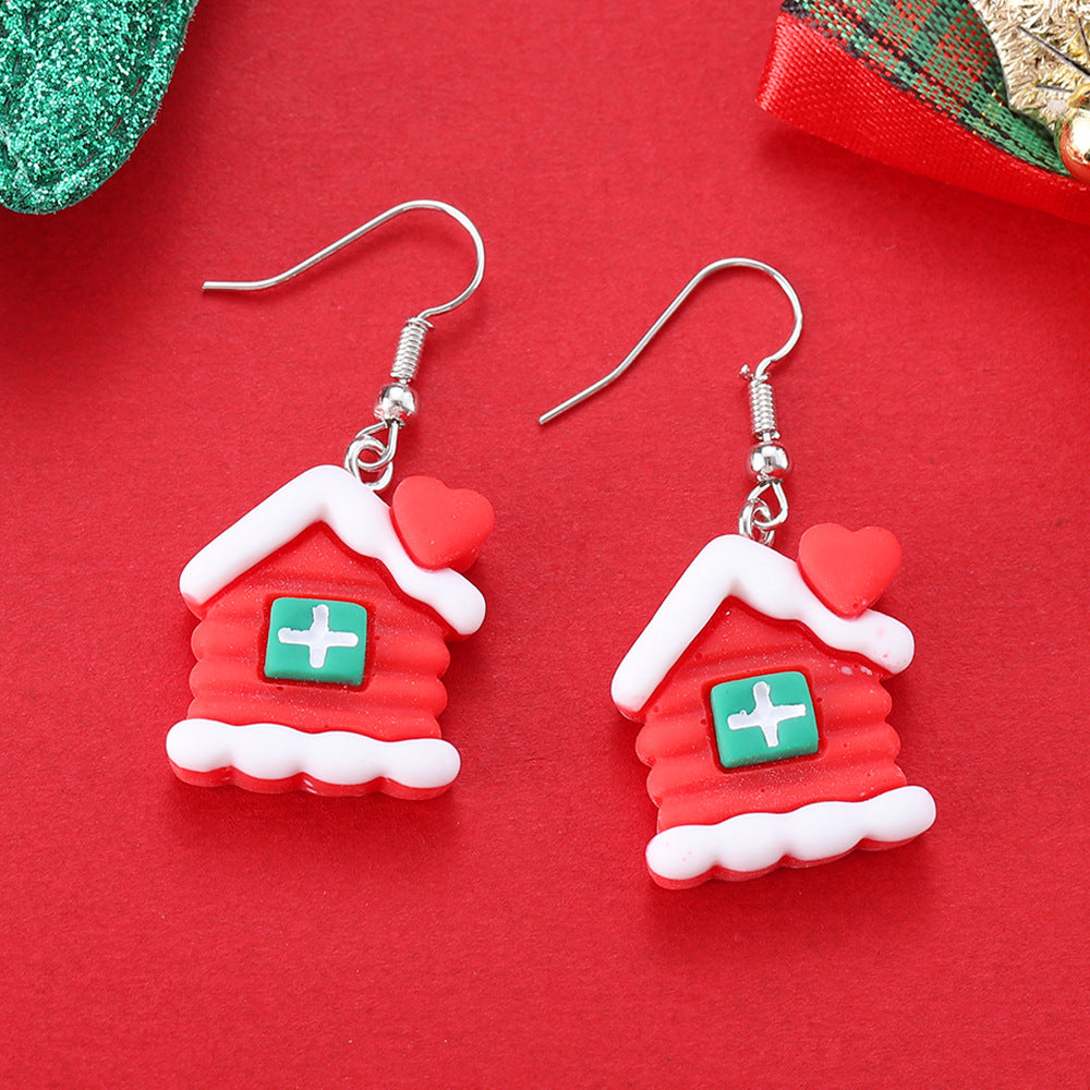 Wholesale Cartoon Creative Christmas Series Earrings ACC-ES-ChuLian097