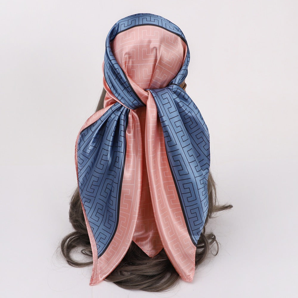 Wholesale 90* 90CM square scarf silk scarf