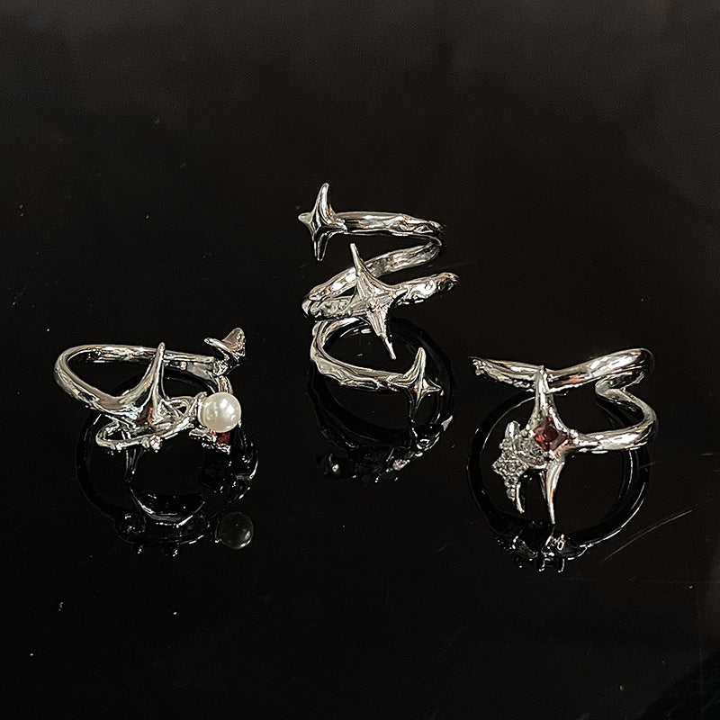 Wholesale Light Luxury Open Adjustable Copper Rings ACC-RS-JiuHao025