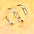Wholesale  stainless steel smooth ring does not fade lovers ring