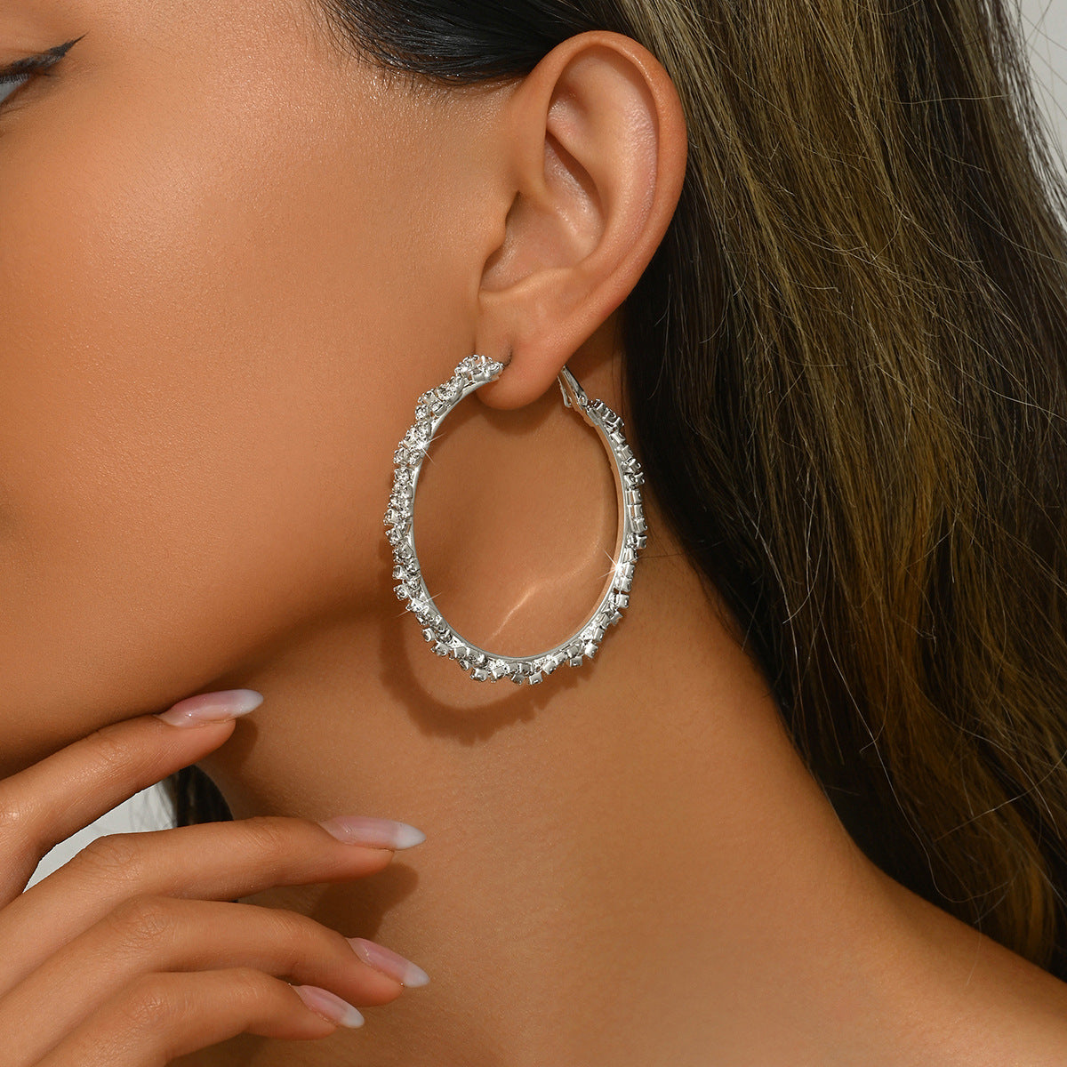 Wholesale  luxury personality exaggerated earrings